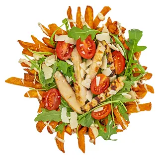 Chicken Truffle Sweet Potato Fries