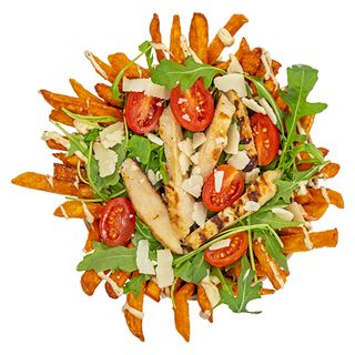 Chicken Truffle Sweet Potato Fries