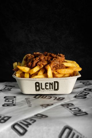 Patate fritte con pulled pork