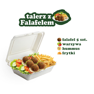 Talerz falafel