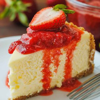 Cheesecake Aux Strawberry