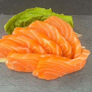 1-F Sashimi Salmón 7 Piezas