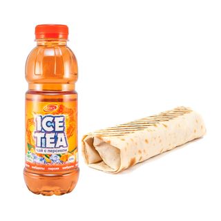 Комбо 5: 1 большая шаурма + напиток (550 г)