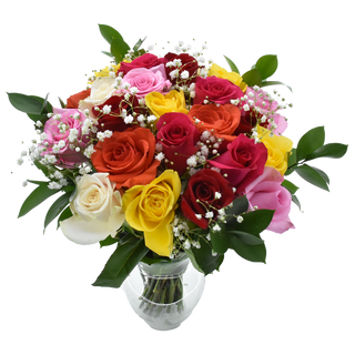 Bouquet rose miste dozzina