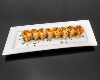 52. Rainbow Salmón Uramaki (8 Pzs.)