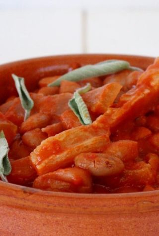 Fagioli con le cotiche