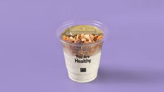 ჩიას პუდინგი ფისტას კრემით - 495 კკალ