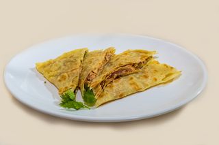 Chicken Quesadilla + large chips