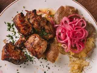 Шашлик зi свинини 