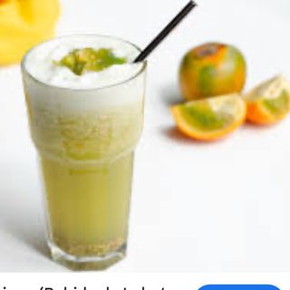 Batido de lulo o naranjilla 
