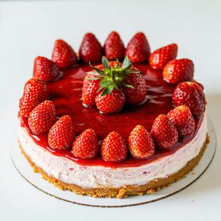 Cheesecake fatto in casa fragola