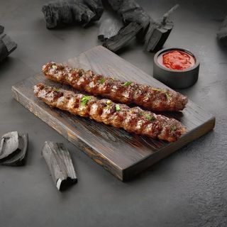 Кебаб с зел,лук