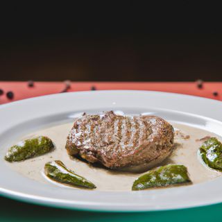 Filetto al pepe verde