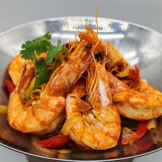 432. Gamberoni piccante alla pentola 干锅香辣虾