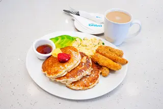 Chicken and Pancakes