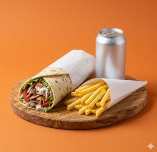 Menu' piadina kebab