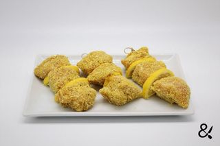 Spiedino di pollo al limone