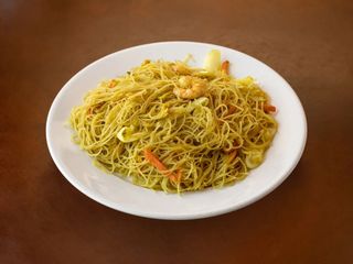 Fideo de arroz setilo singapur