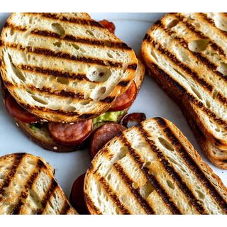 Sauteed Sausage Toast