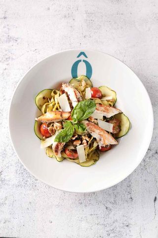 Tagliatelle al Pesto Genoves