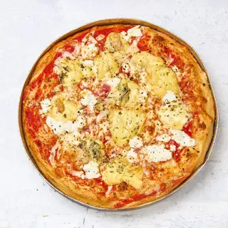 Quattro formaggi Chicago pizza