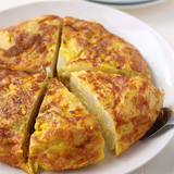 Tortilla De Patatas Con Setas Y Queso para 5-6 personas