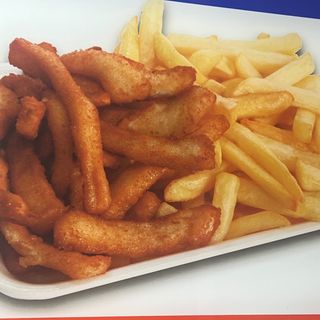 Plato Rabas Con Papas