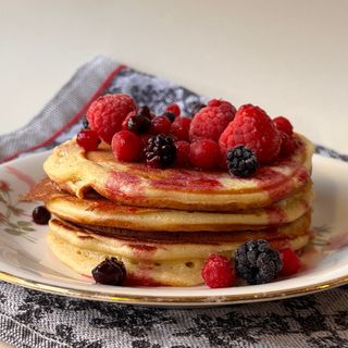 Pancakes Nutella e frutti di bosco