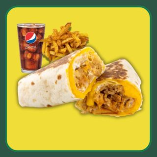 Quesos al Grill + Patatas o Nachos con Queso + Bebida