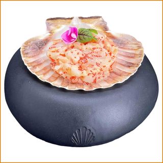 Tartar saint jaques si creveti