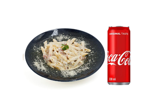 Piletina pečurke + Coca-Cola 0,33l