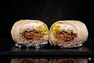 Burrito De Pulled Pork