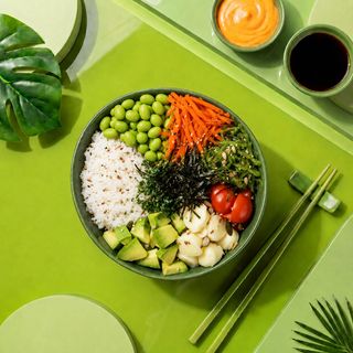 Poke Orez Veggie Mozzarela