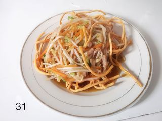 31. Pasta fritta croccante