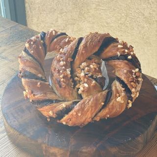 Brezzel con chocolate