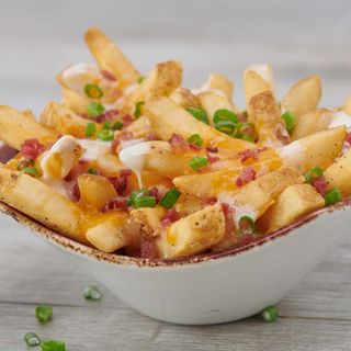 Cheese Fries With Bacon