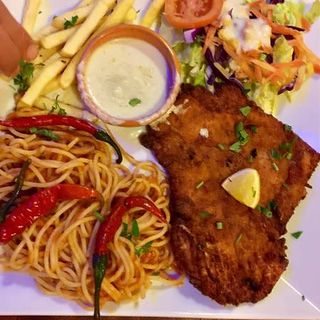 Plat Escalope Panée