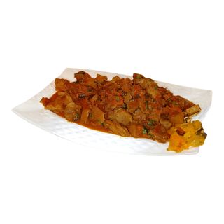1/2 goat wet fry