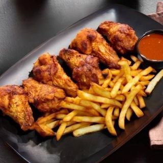 Menú Alitas De Pollo A La Barbacoa (6 Uds.)