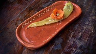 Ljuta papričica pečena