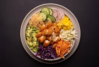 Poke Bowl Crevette Tempura