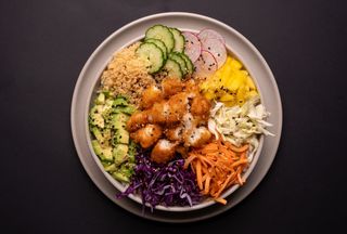 Poke Bowl Crevette Tempura