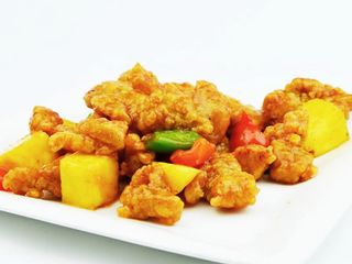 Maiale in salsa agro dolce