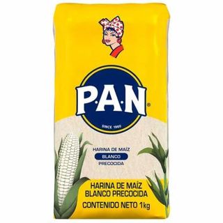 Harina Pan Blanca Arepa 1kg