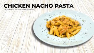 Chicken nacho pasta
