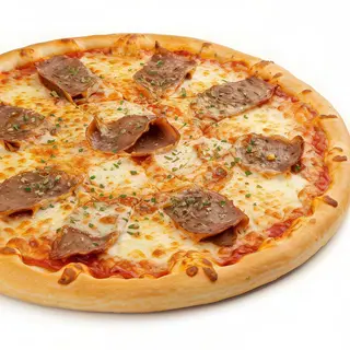Pizza pequeña doner de ternera (26 cm.)
