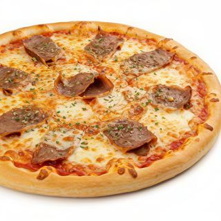 Pizza grande doner de ternera  (33 cm.)