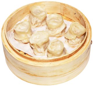 Pierożki wieprzowina z krewetką