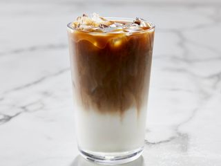 Iced caramel macchiato