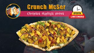 Crunch McSer   - BOWL (jak sałatka + Frytki)